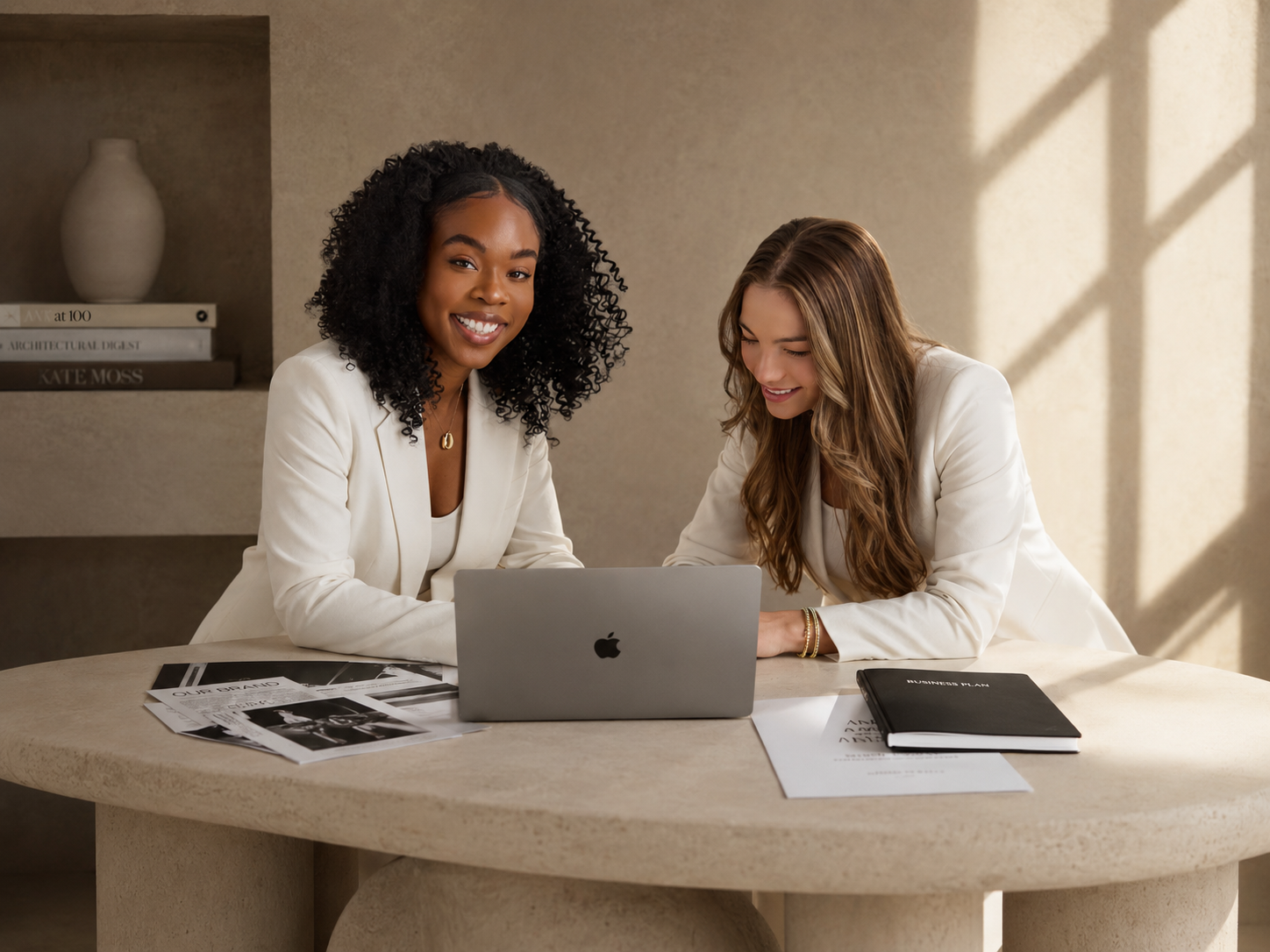 Abigail Pierre-Louis and Hannah Smith, co-founders of Boost Your Brand